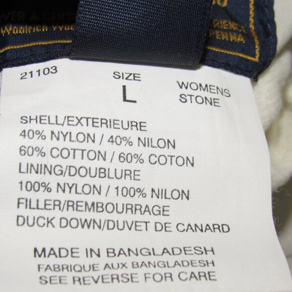 Women's Large Duck Down Reversible Vest - Picture 12 of 12